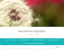 Tablet Screenshot of amliebstensorgenfrei.com
